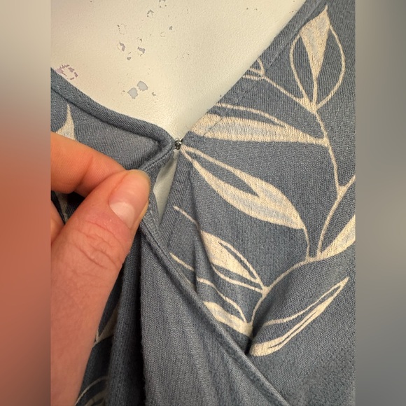 Lucky Brand Floral Wrap Top - Picture 7 of 13